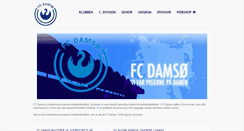 Desktop Screenshot of fcdamsoe.dk